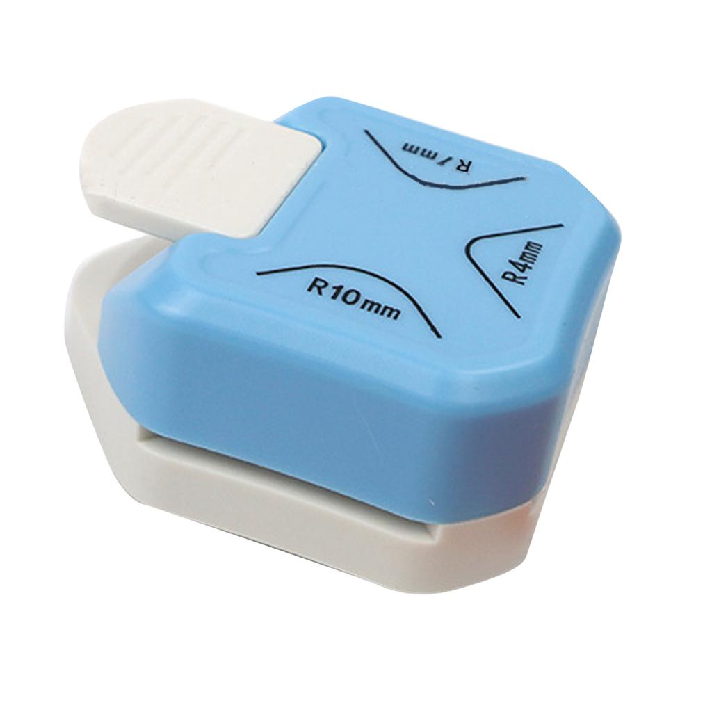 3 In 1 Paper Corner Rounder R4 R7 R10 Cutting Lever Handle Metal Plastic Corner Rounder Cutter Punch