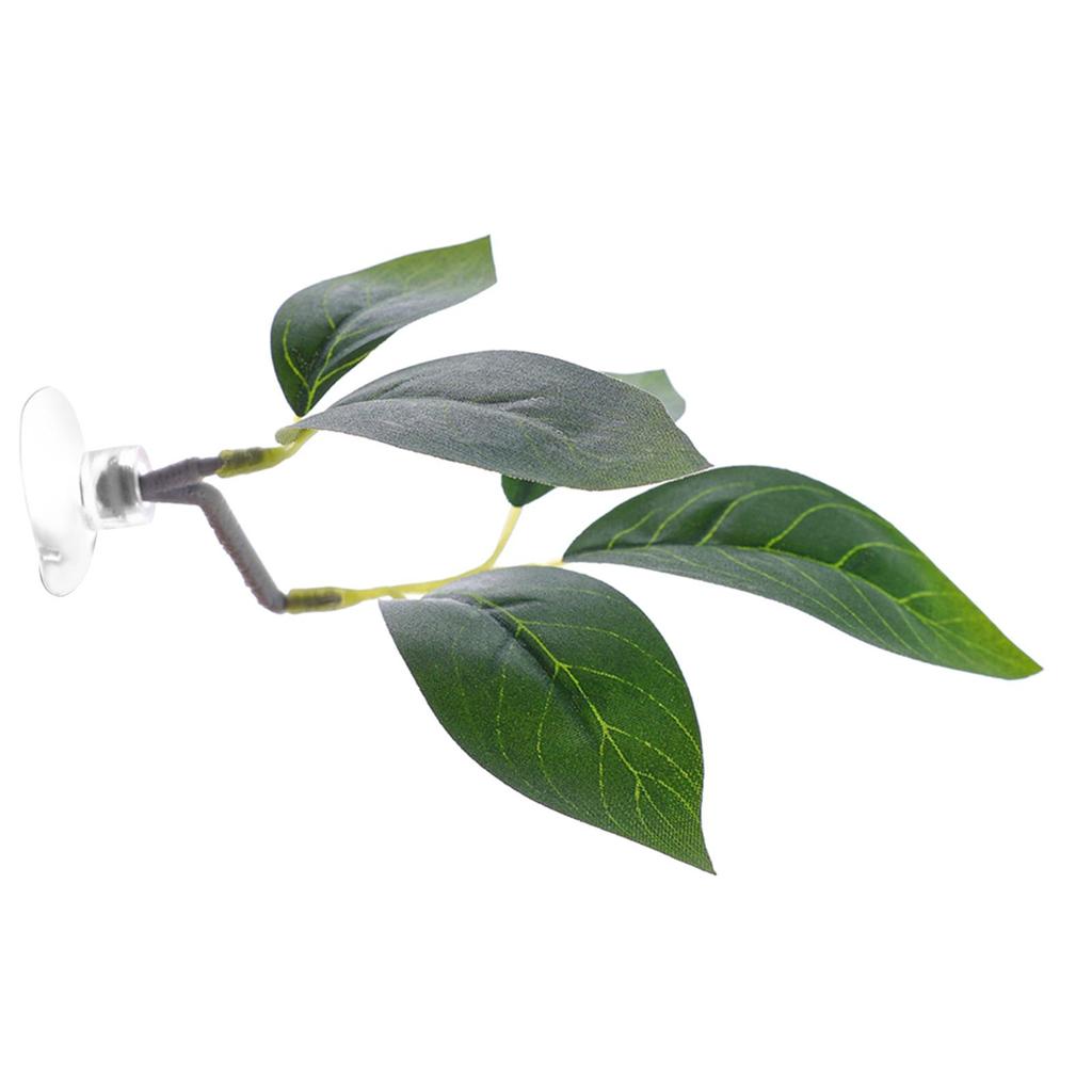 Betta Fish Leaf Pad Aquarium Decor,Fish Tank Decoration with Suction Cup Simulating Habitat for Resting Bed Sleeping Hiding