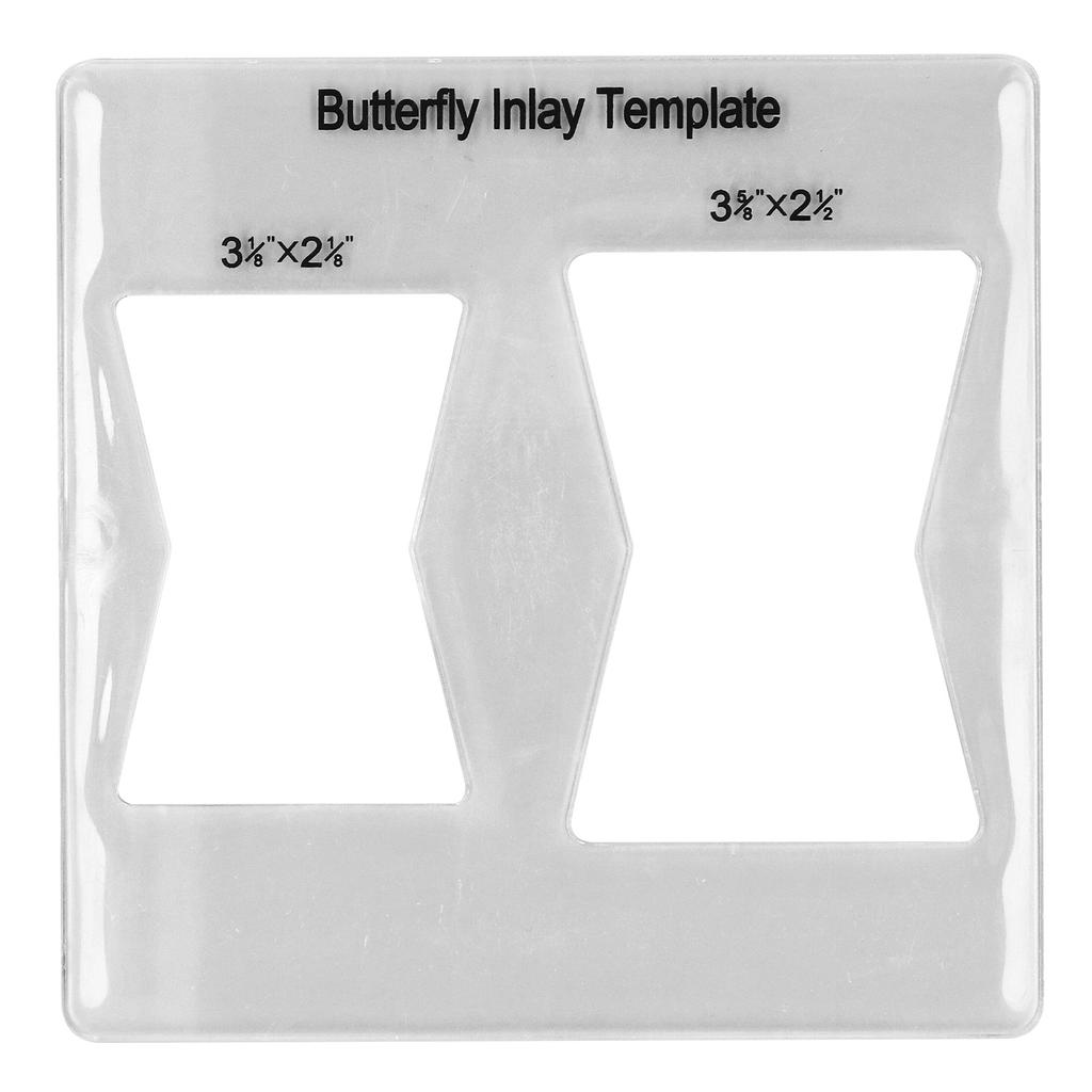 Шаблон инкрустации бабочки Декоративный фрезерный станок Шаблон инкрустации по дереву для ремонта деревянной мебели