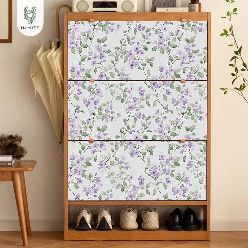 Vintage Classic Self Adhesive Wallpaper with farm life style Peel and Stick Wall Sticker Paper for Bedroom Home Cabinet