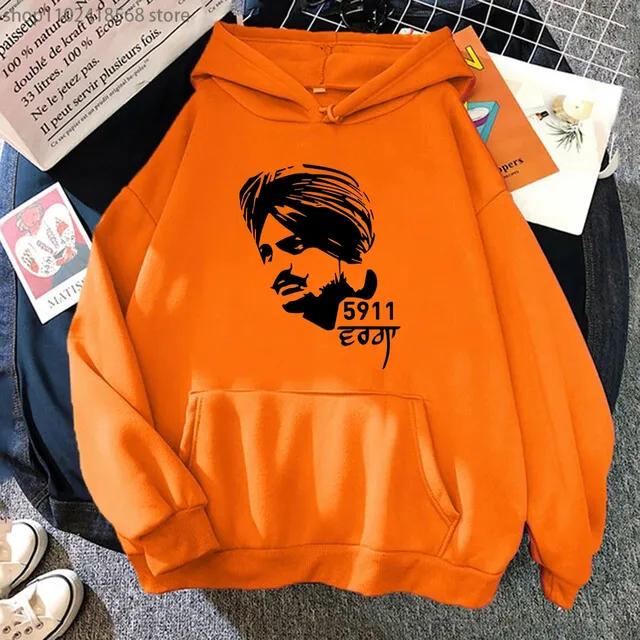 Sidhu Moose Wala 5911 Толстовка с принтом индийского музыкального продюсера Мужская/Женская зимняя одежда с длинными рукавами Мужские пуловеры Топы