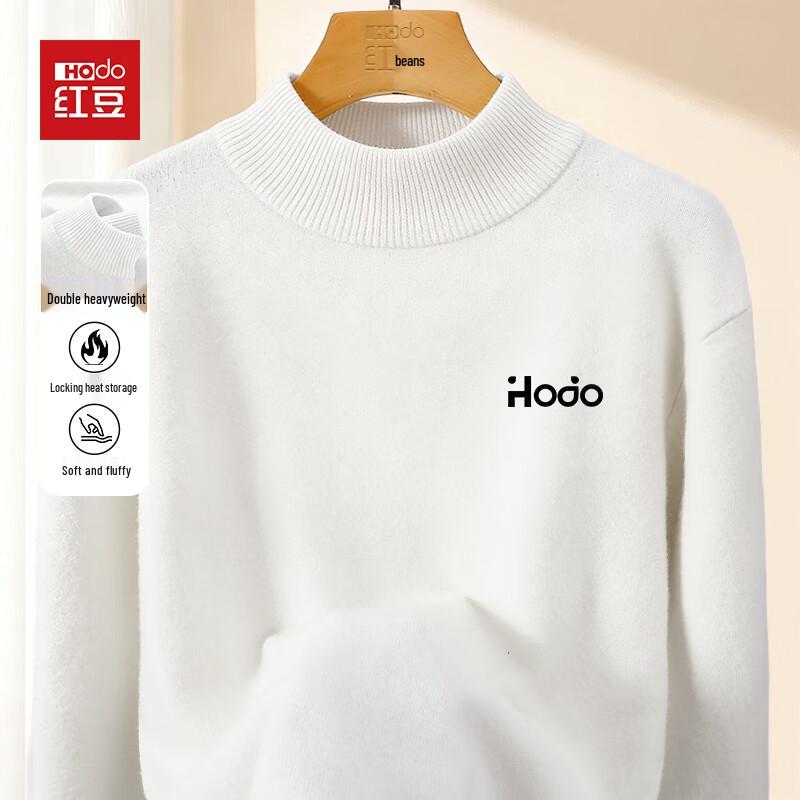 Hodo Men's Heavyweight Round Neck Knit Sweater