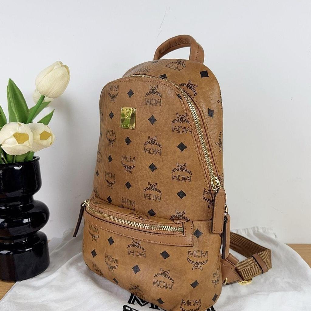 [Pre-Owned] Klassik Visetos Monogram Print Faux Leather Chest Bag - Excellent #14AMHPM