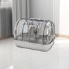 Переноска для домашних животных Chinchilla House, прозрачная клетка для мелких животных, клетка для хомяков и мышей, сахарный летающий поссум,