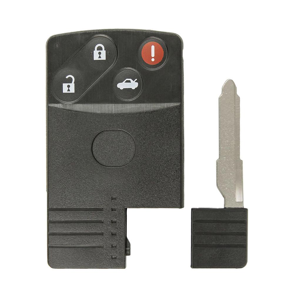 Корпус ключа-пульта с 4 кнопками для Mazda 5 6 CX-7 CX-9 MX-5