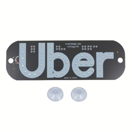 Светодиодный автомобильный световой знак, украшение с присоской, супер яркий Plug-Play, простая установка, световая доска, вывеска, автомобильные аксессуары