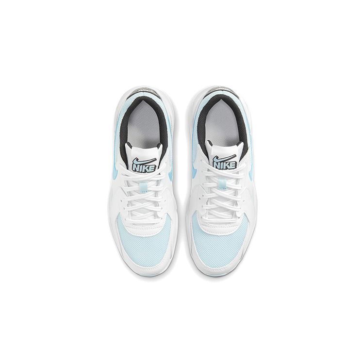Nike Детские кроссовки Air Max Excee Power Up GS Glacier Blue Белый Черный CW5834-400