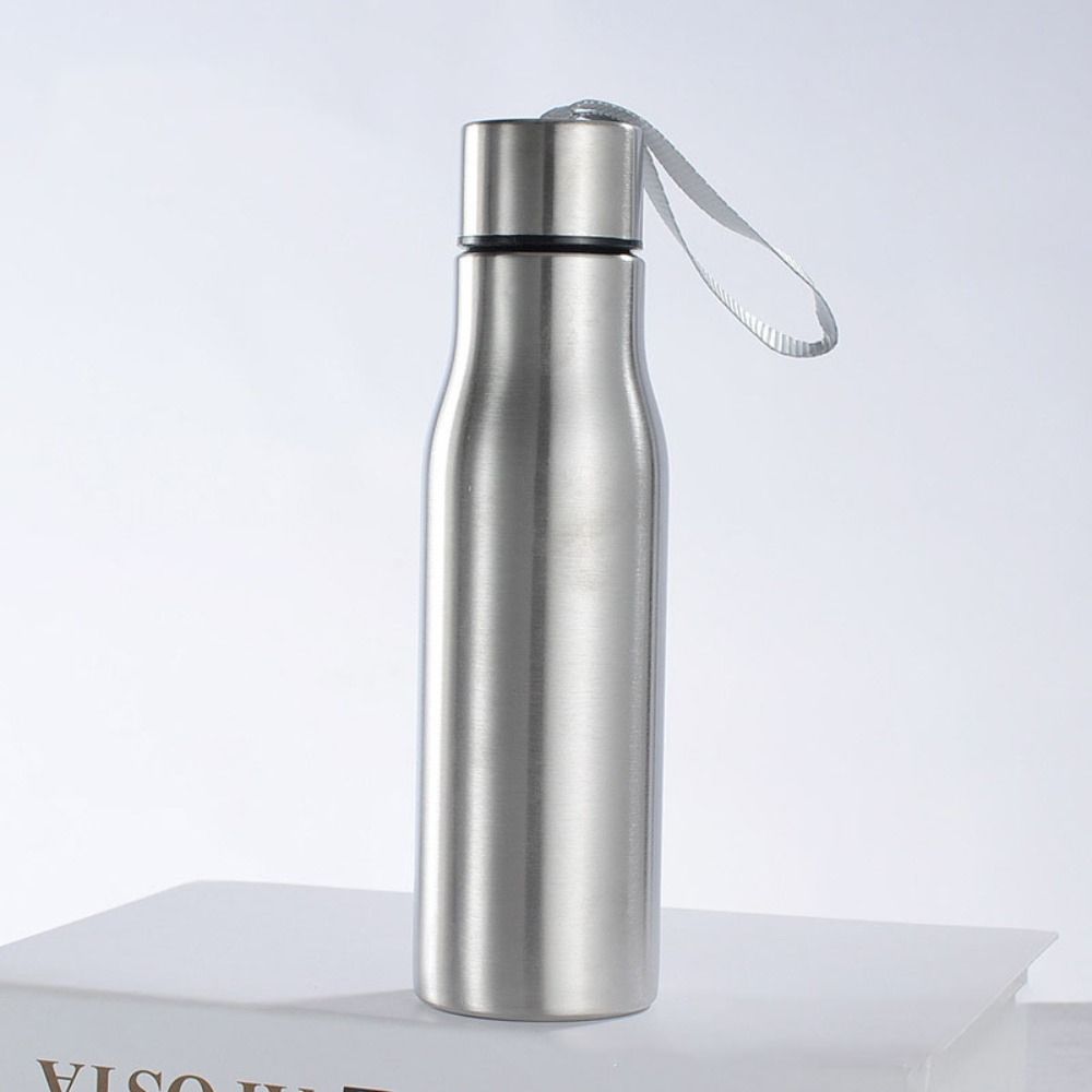 Travel Leakproof with Handle Rope Stainless Steel Water Bottle Cold Water Drinking Cup