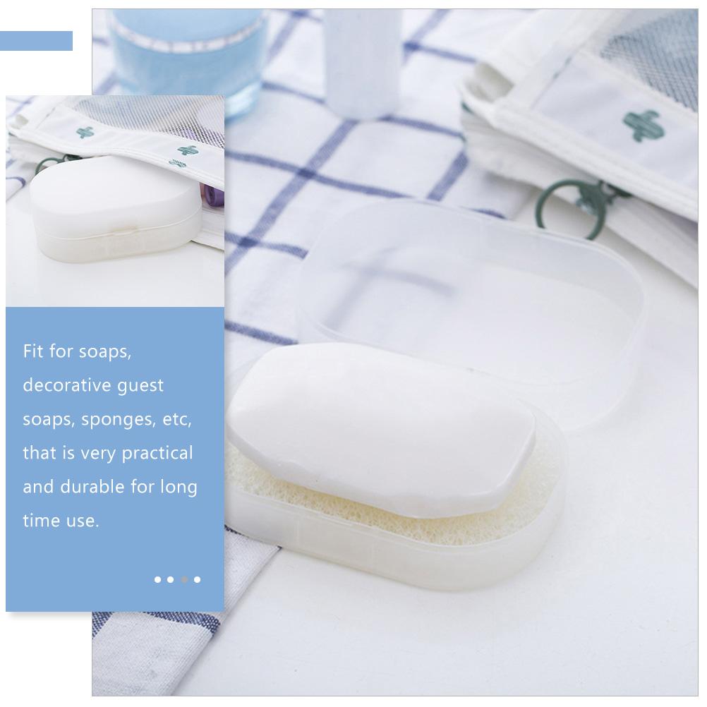 Слив Мыльница Портативный Держатель Герметичный Контейнер Маленький Дорожный Размер Принадлежности для Ванной Кухни Подставка для Мыла Коробка для Хранения
