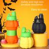 Pumpkin Collapsible Water Cup Retractable Silicone Sport Bottles Folding Water Bottle  Travel