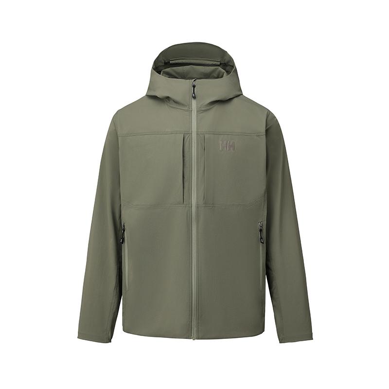 HELLY HANSEN Jackets Men's Hooded Moderate Soft Shell HE5AEJK21M