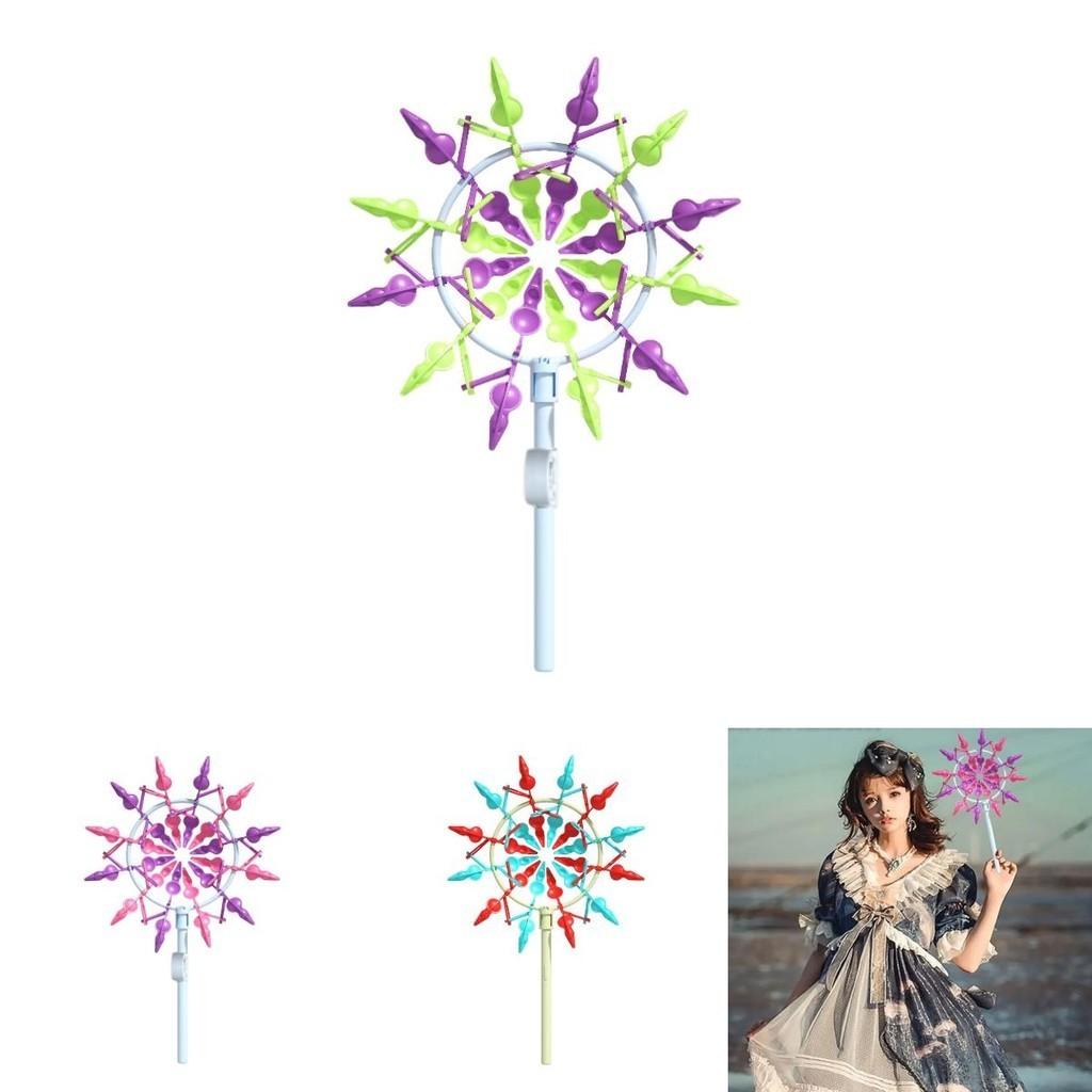 Outdoor Decorative Windmill Toy Handmade Diy With Radish Design