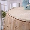 Кружевная скатерть для круглого стола в европейском стиле, бытовая круглая скатерть для журнального столика «все включено», ткань для полотенец, скатерть для круглого стола, скатерть для стола