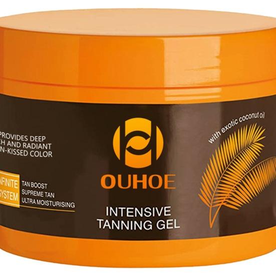 Гель для загара при воздействии солнца Натуральный крем-ускоритель загара Ускоритель глубокого загара Безопасные ингредиенты Гель для загара для уличных соляриев