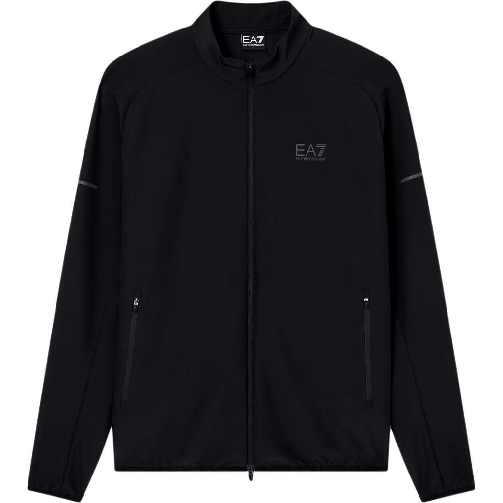 Emporio Armani EA7 Высокодышащая Спортивная Куртка-бомбер с Воротником-стойкой и Светоотражающей Молнией Мужская куртки 7M000638-AF16826-UC001