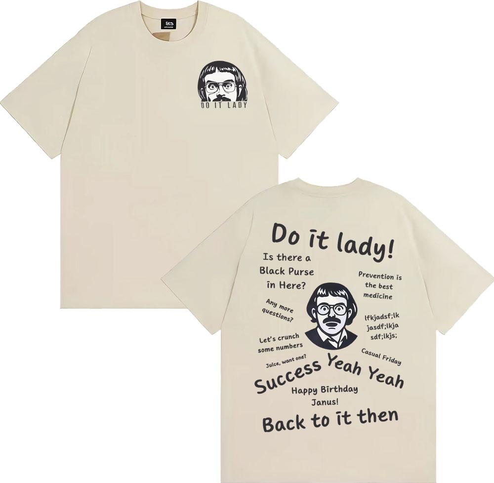 2025 Summer The Latest Men's Pure Cotton T-shirt of Is Comfortable Breathable of High Quality It's A Must-have for Festivals Ins
