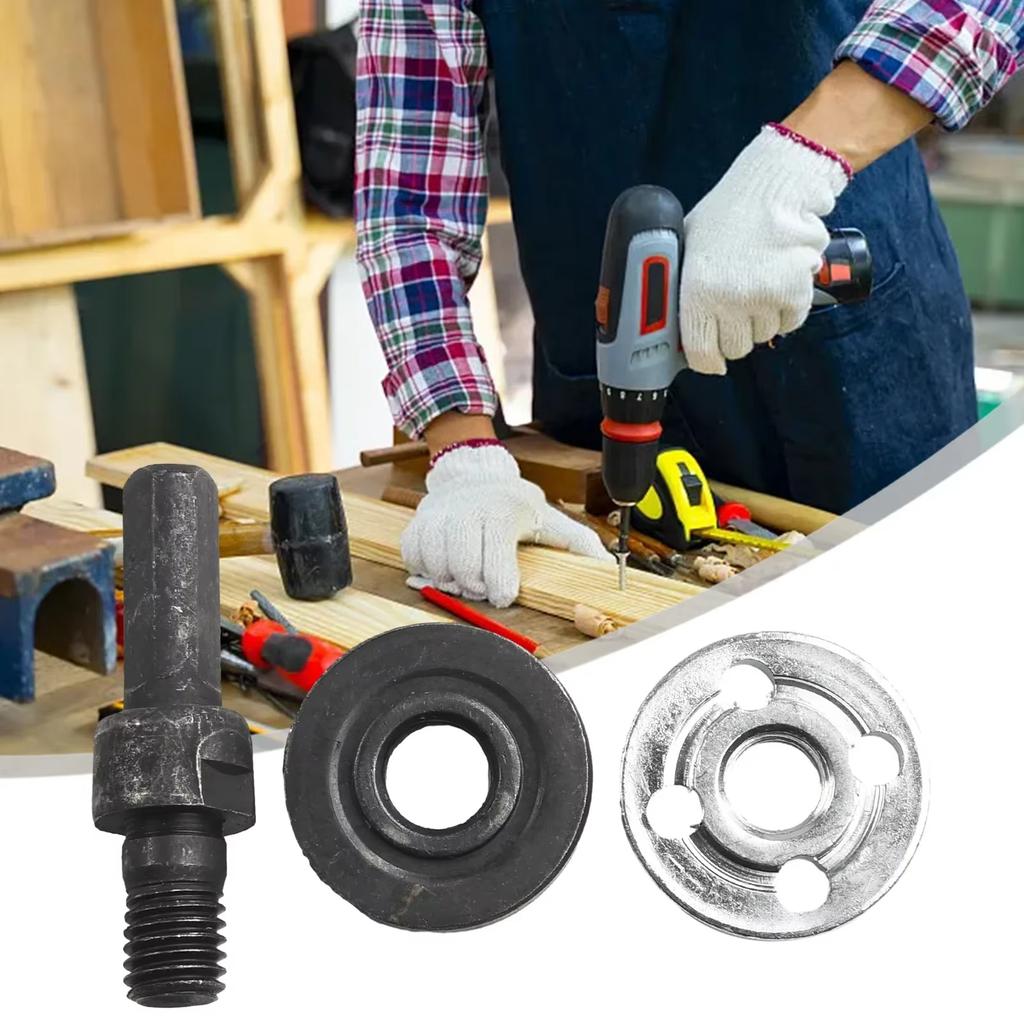 Набор переходников для подключения электродрели к угловой шлифмашине, 10 мм, адаптер для шлифовального соединения, электроинструмент для отрезного диска