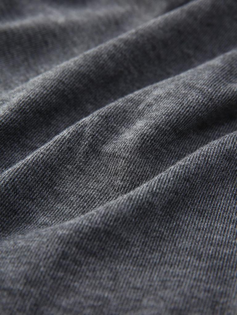 Rosegal Plus Size Mock Buttons Pocket Marled Drawstring Wide Leg Брюки