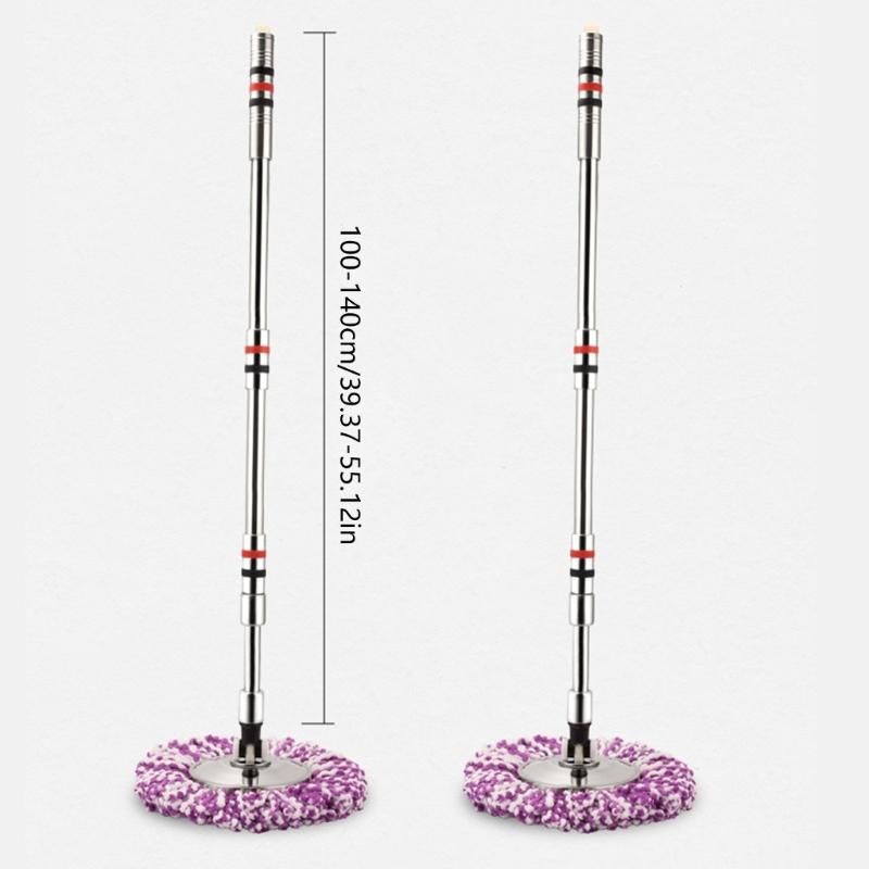 Швабра с отжимом, телескопическая ручка из нержавеющей стали, система быстрой сушки, съемная моющая головка, пригодная для стирки, набор систем для уборки дома
