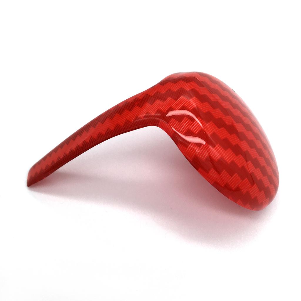 RED Carbon Fiber Color Interior Gear Shift Knob Decorator Cover Fit for Toyota Rav4 Corolla Camry Yaris Vios