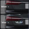 Car Stickers For Alfa Romeo Colorful Reflective Laser Angel Wing Styling Car Trunk Door Stickers For Alfa Romeo Giulia Stelvio M