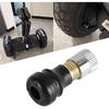 10 Pcs Tubeless Tire Valve Stems Vacuum Valve for Xiaomi Scooter M365 Pro Motorcycle Electric Scooter Straight Rubber Less 9mm Diameter