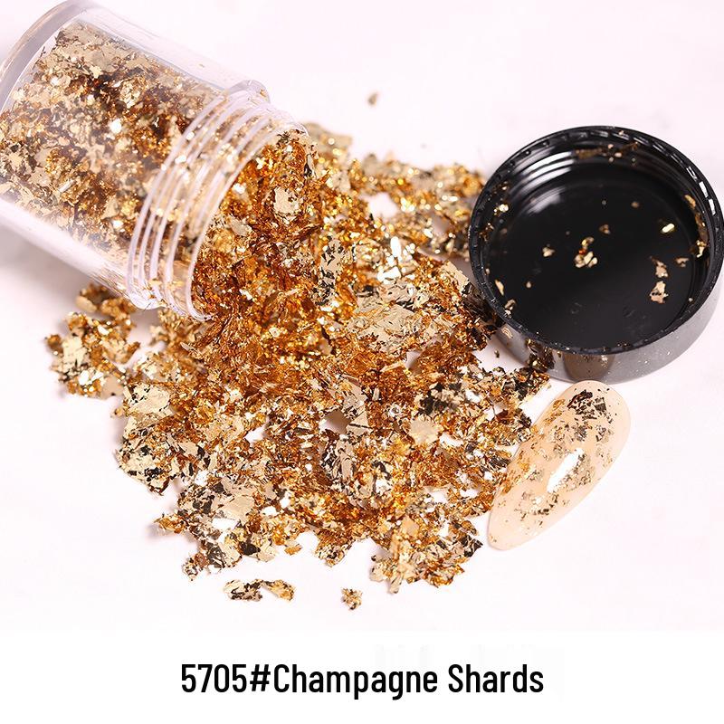 Японская золотая и серебряная фольга для нейл-арта: Самодельные гелевые патчи для фототерапии и дизайна ювелирных изделий