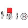 Pressure Regulator Switch Control Valve Gauge with MaleFemale Connector for Air Compressor