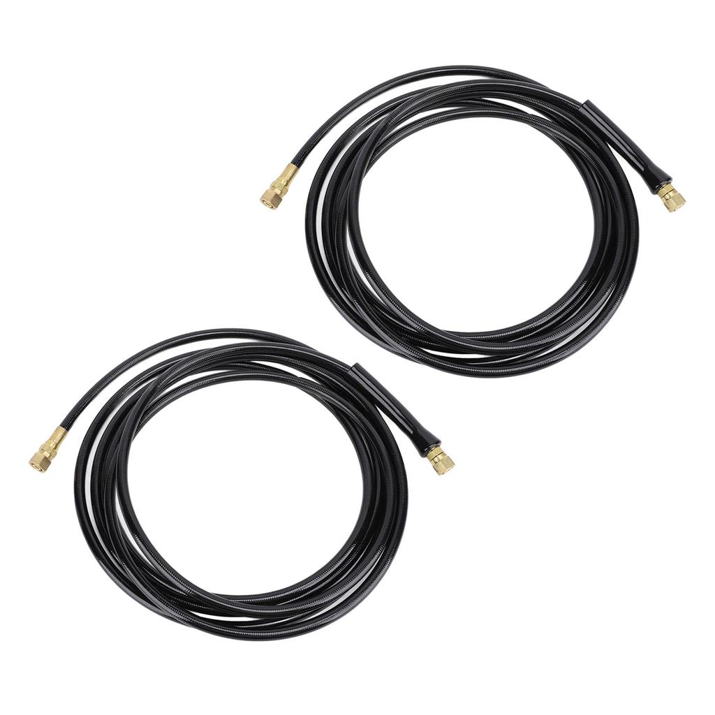 16ft Outboard Hose Kit HO5116 Enhance Efficiency Rubber Brass Boat Marine Hydraulic Hose Kit Replacement for Teleflex