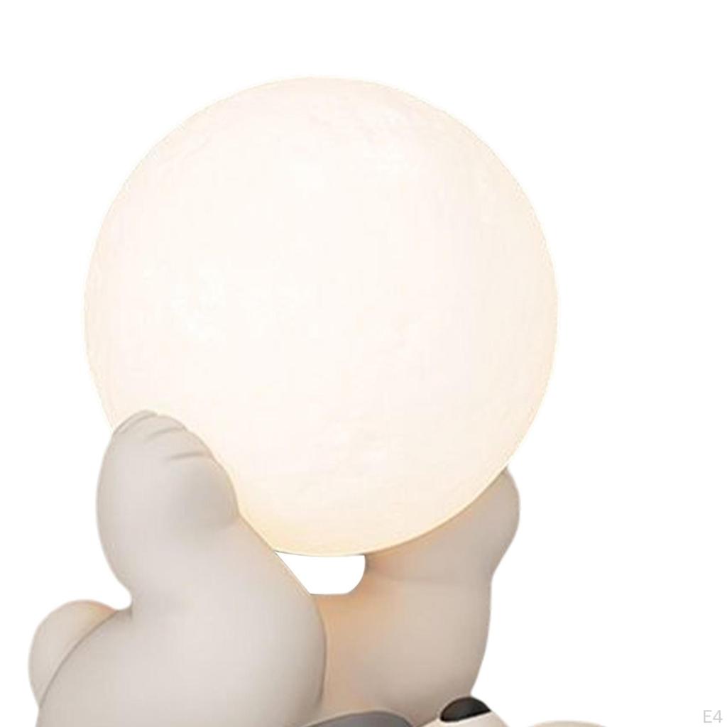 Милая статуэтка медведя USB зарядка ночник настольное украшение для детей взрослых