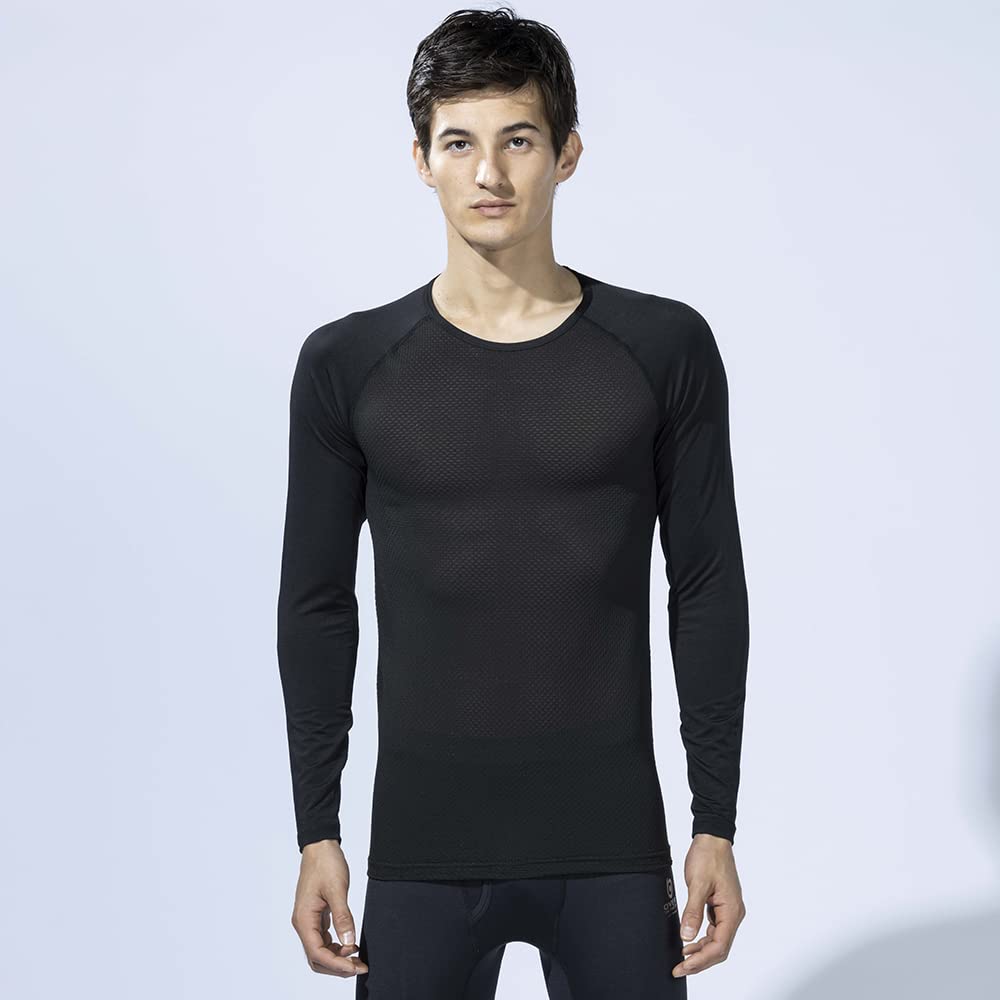 Первый слой Otafuku Gloves Summer Long Crew, эластичный, размер LL, нижнее белье, рукав, горловина, [Влагоотводящий, Быстросохнущий, Сетчатый, Дезодорирующий, Дышащий,