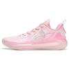Li Ning Liren 3 V2 Цвет персикового вина Устойчивые к истиранию Дышащие Низкие Баскетбольные кроссовки Мужские Новые Светло-розовые ABAT073-2