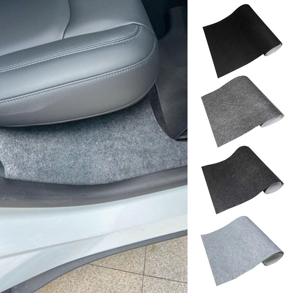 30x100см/50X100см Автомобильная войлочная ткань Самоклеящийся ковер Шумопоглощающий войлок Детейлинг автомобиля