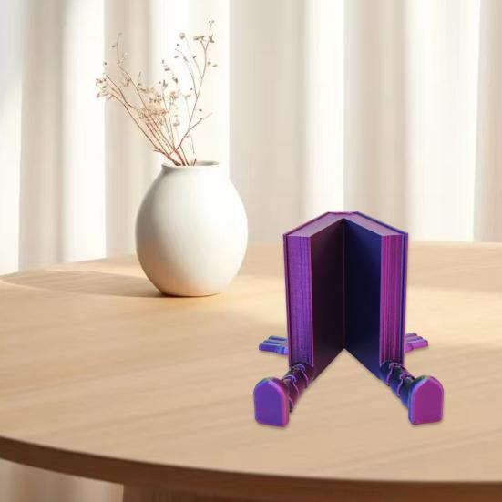Yousheng 3D-печатный книжный друг, сидящая книжная игрушка-антистресс с подвижными ногами, настольный компаньон, книжная фигурка для домашнего стола, книжной полки