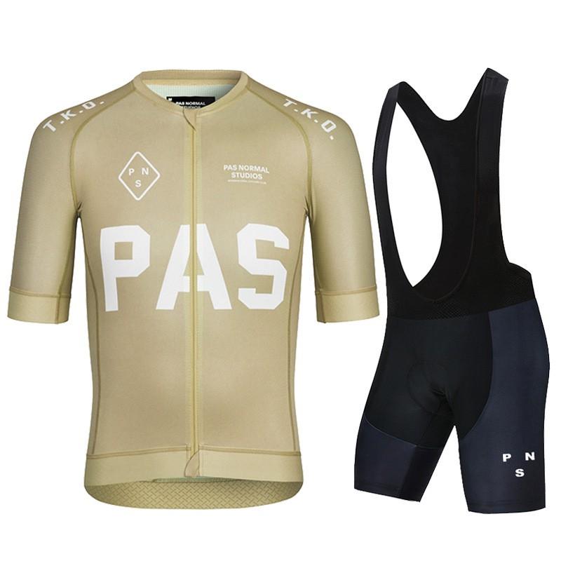 Mens Breathable Slim Fit Cycling Jersey Set Short Sleeve Bike Riding Apparel