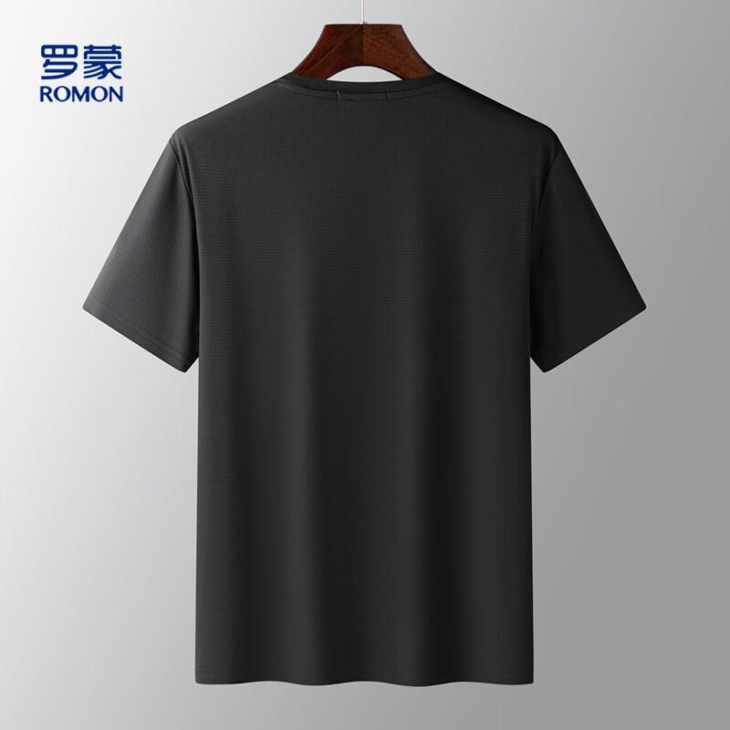 Romon Men's Quick-Dry Breathable Round Neck Short Sleeve T-Shirt