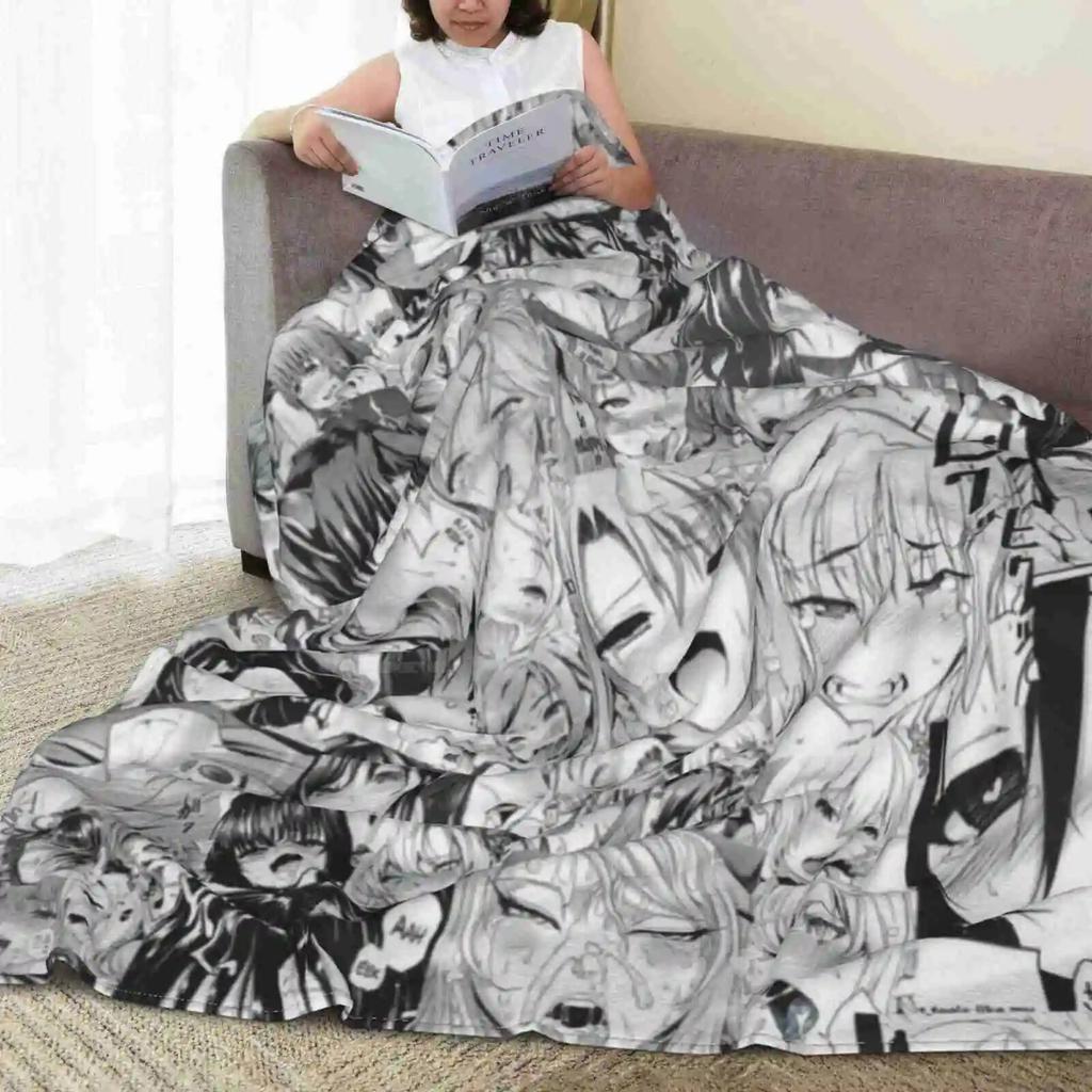 Aygo Hentai Anime Face All Sizes Soft Cover Blanket Home Decor Bedding Aygo Hentai Anime Girl