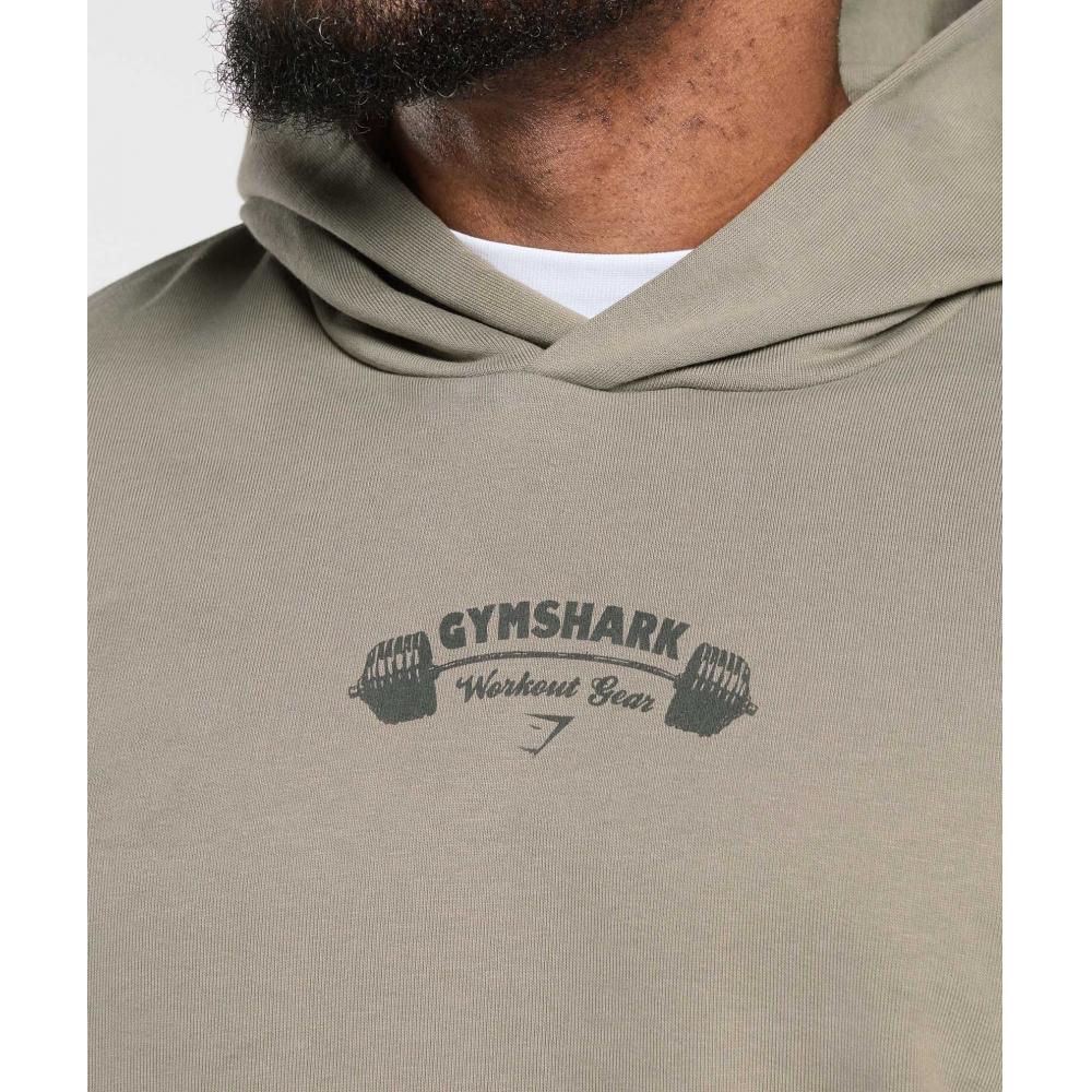 Gymshark Толстовка для тренировок Льняной коричневый A1c2p Nbzl