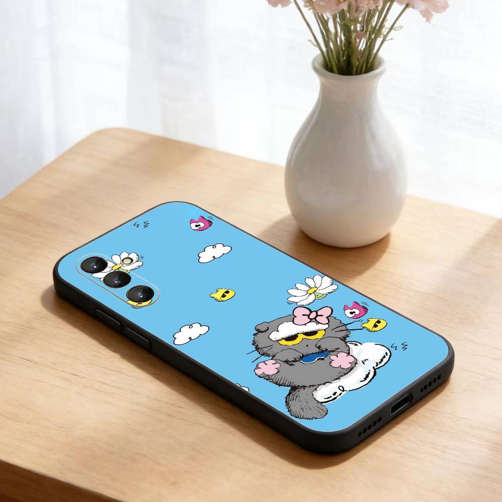 Cute GD trendy Cartoon ZO Friends Phone Case For Samsung Galaxy A73,A21s,A22,A31,A52,A53,A71,A41Soft Black Shell
