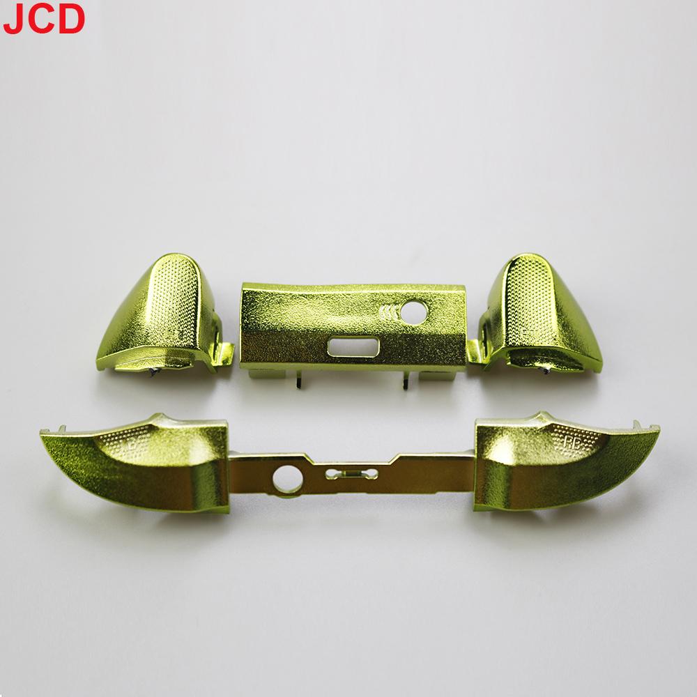 JCD1set For Xbox Series X S XSX XSS Controller Electroplated RB LB Bumper RT LT Trigger Button Middle Bar Holder Repair Parts