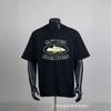 Corteiz Alcatraz Vintage Print T-Shirt Men Women Streetwear Loose Fit Short Sleeve Tee
