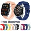 18мм 20мм 22мм Ремешок для часов для Huami Amazfit BIP U S / GTS 2 3 Ремешок для часов Силиконовый браслет для Huawei Watch GT 3 2 46мм 42мм Ремешок