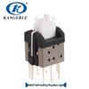Eco-friendly Self-locking Blue Light Tactile Switch, High Temp Resistant, 6x6x11D-B