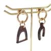 HERMES   Pierce Brown metal/Buffalo horn Women