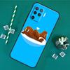 Милый Чехол-Морж Для Oppo A60 A40 A80 A16 A76 A96 A18 A38 A58 A78 A98 A91 A15 A17 A74 A94 A54 A57S Чехол