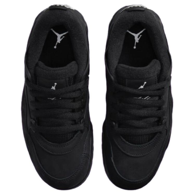 Кроссовки Air Jordan 4 RM Black Cat Мужские Белые FQ7939-004