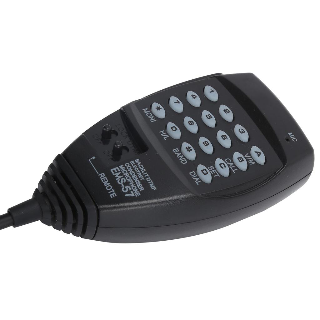 Ручной микрофон для автомобильного радиоприемника, микрофон, подходит для Alinco DR‑620 635 DR‑430 435 135