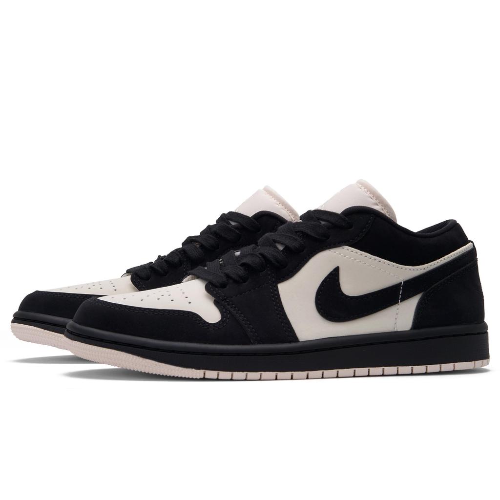 Jordan Air Jordan 1 Low top Vintage Basketball Shoes Unisex Black Pink DC0774-003(Team990-)
