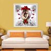 Diy 5d Diamond Huacan Embroidery White Pigeon Love Diamond Painting Couple Cross Stitch Mosaic Home Decor
