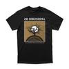 Футболка с принтом Oh Hiroshima and The Dead Tree Gives No Shelter 100% Хлопок Графическая футболка Мужская Женская Летний Уличный Топ